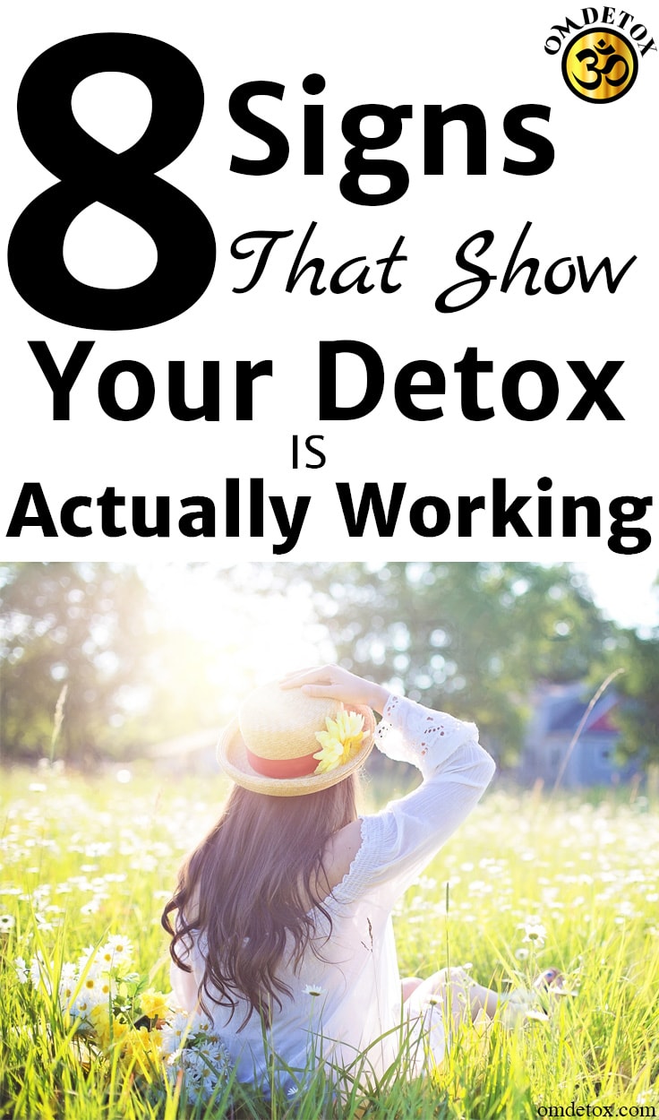 8 signs to know your detox is working