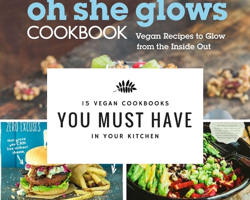 15 vegan cookbooks