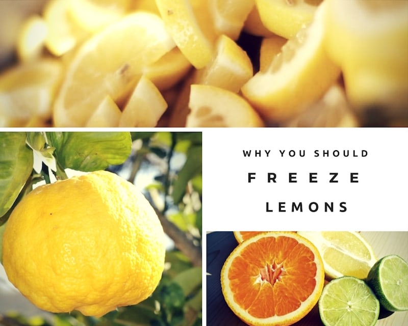 Why You Should Freeze Lemons [and How to freeze them]