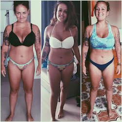 Karolann Om Detox testimonial before and after 7 day weight loss detox photos