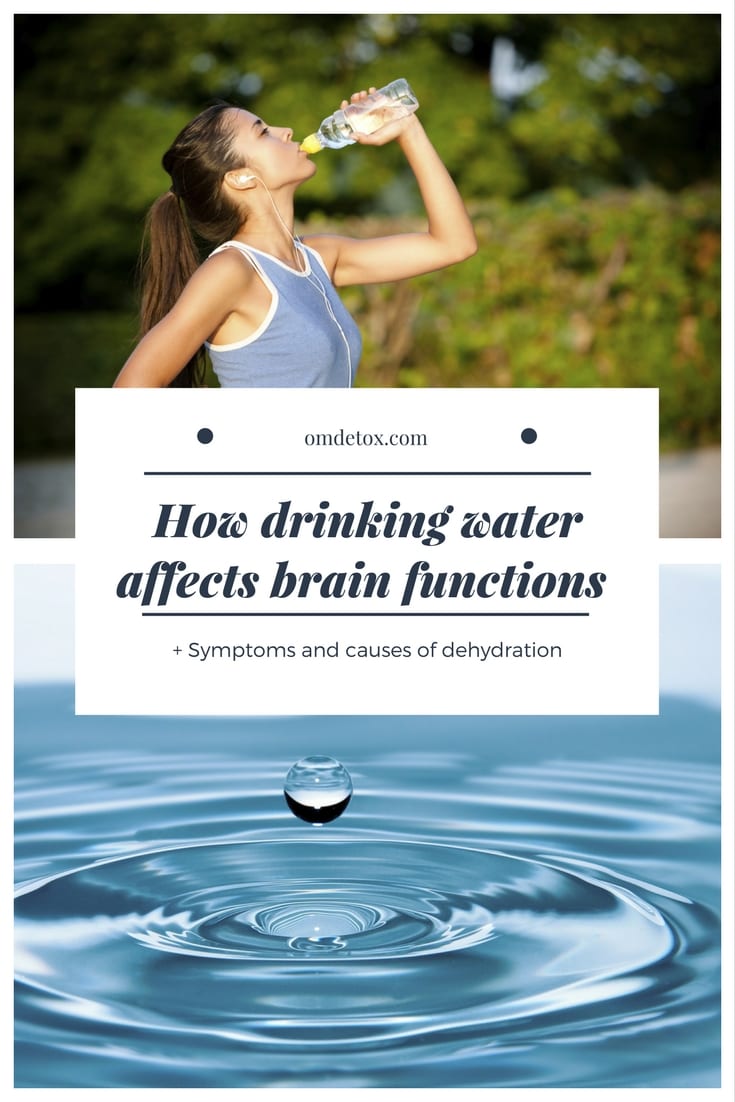 How drinking water affects your brain