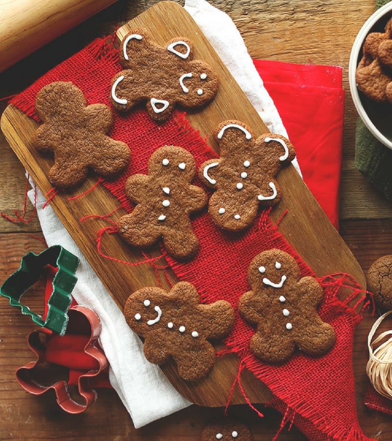 Vegan Christmas Recipes - Gingerbread Cookies