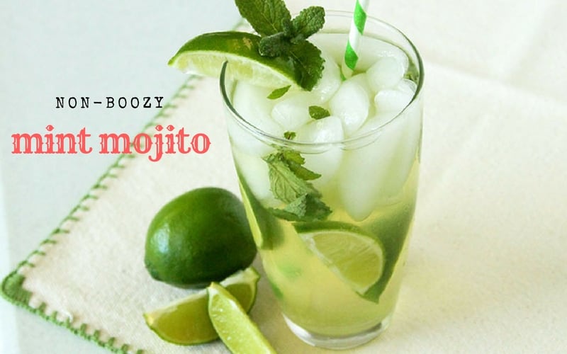 Mocktail recipes Mint Mojito