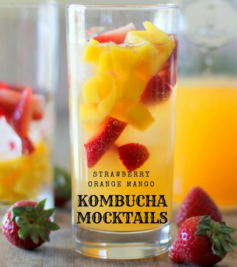 Mocktail recipes kombucha mocktail