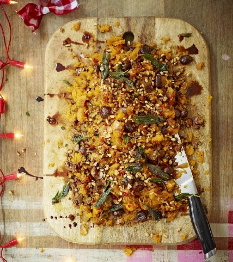 Vegan Christmas Recipes - Butternut squashed