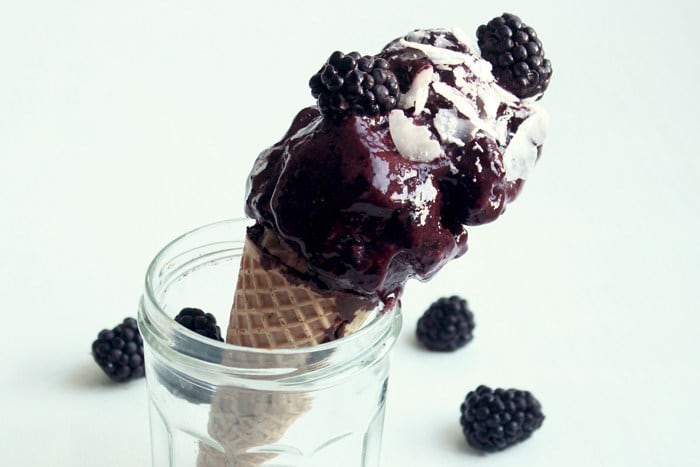 OMDetox Sugar-Free Desserts - Blackberry Ice Cream