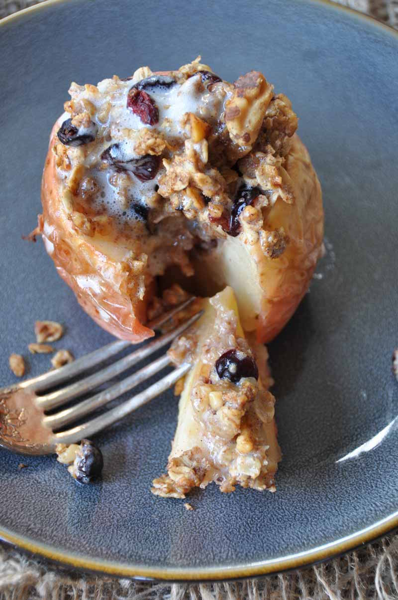 OMDetox Sugar-Free Desserts - Stuffed Baked Apples