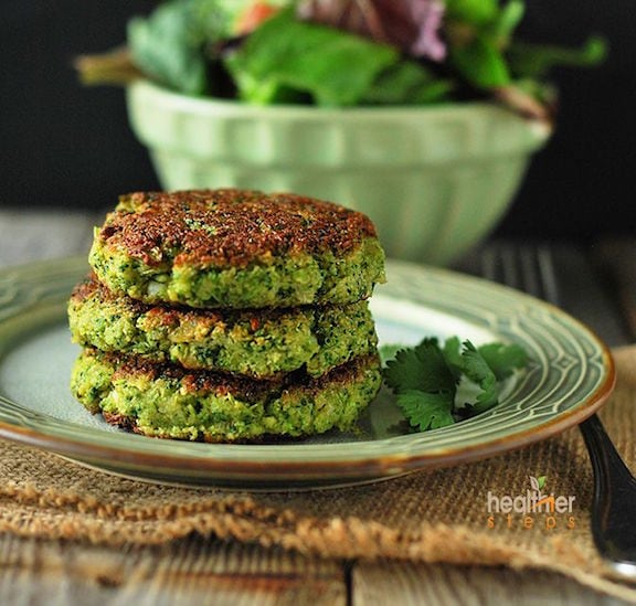 OMDetox Cancer Prevention - Broccoli Fritters
