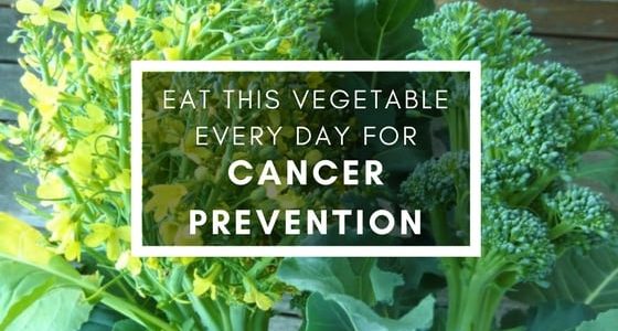 OMDetox Cancer Prevention - Eat this vegetable Every Day