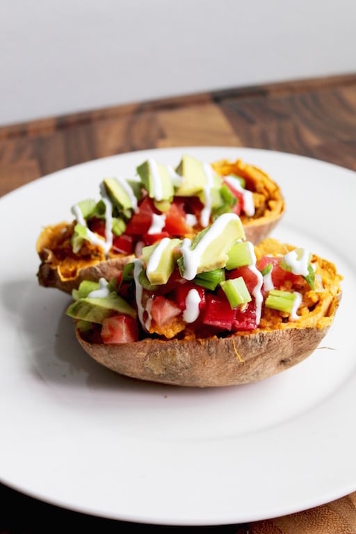 OMDetox Gluten-Free Vegan - Baked Sweet Potato Tacos