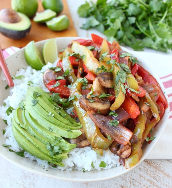 OMDetox Gluten-Free Vegan - Fajita Rice Bowl