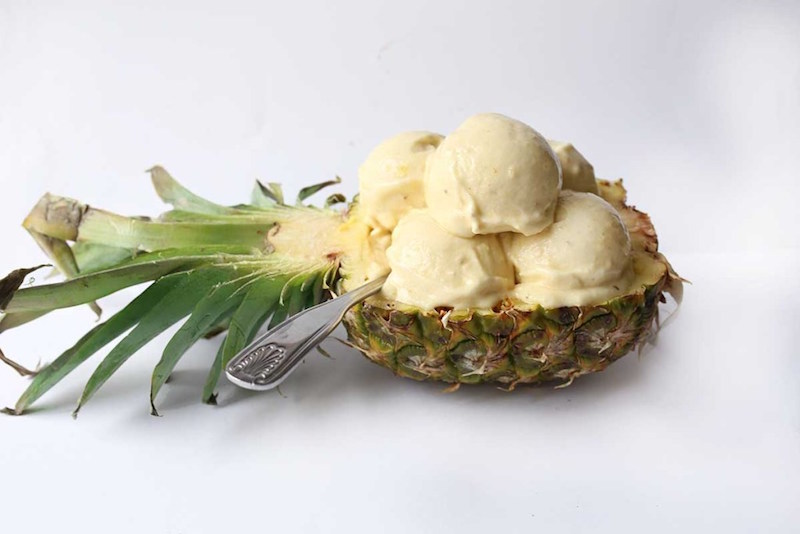 OMDetox Sugar-Free Desserts - Pineapple Banana Ice Cream