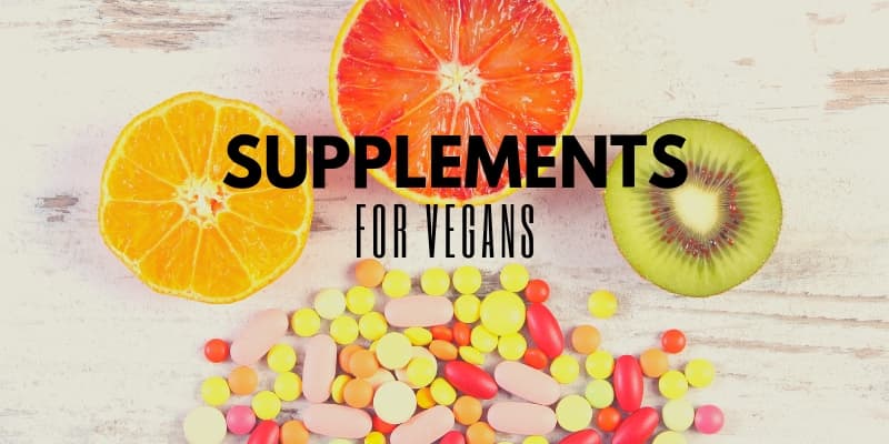 My favorite vegan supplements - om detox blog - picture of fresh fuits and pills